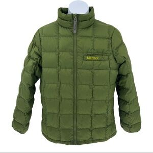 Marmot Full Zip Quilted Puffer Down Jacket Size L